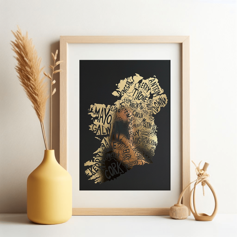 Ireland - Gold foil